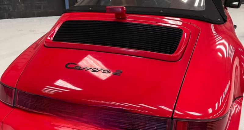 Porsche 911 CARRERA 2 - Type 964 [ 1990 ] Cabriolet  occasion  NOYELLES SOUS LENS - photo n7